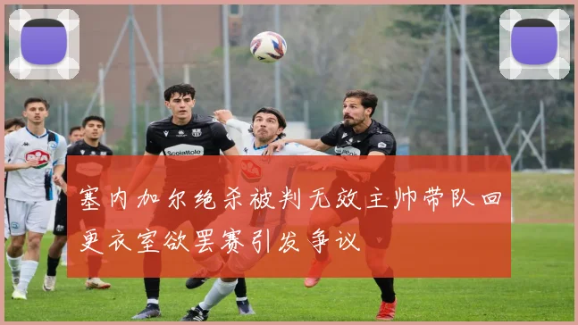 塞内加尔绝杀被判无效主帅带队回更衣室欲罢赛引发争议